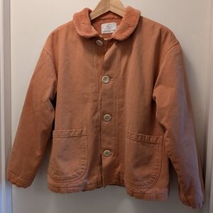 Olderbrother sherpa chore coat in chanterelle size S